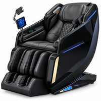 Massage Chair 4D Full Body Extended Sl-Track Zero Gravity Shiatsu Recliner