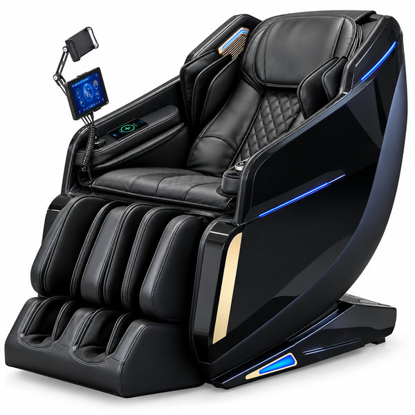 Massage Chair 4D Full Body Extended Sl-Track Zero Gravity Shiatsu Recliner